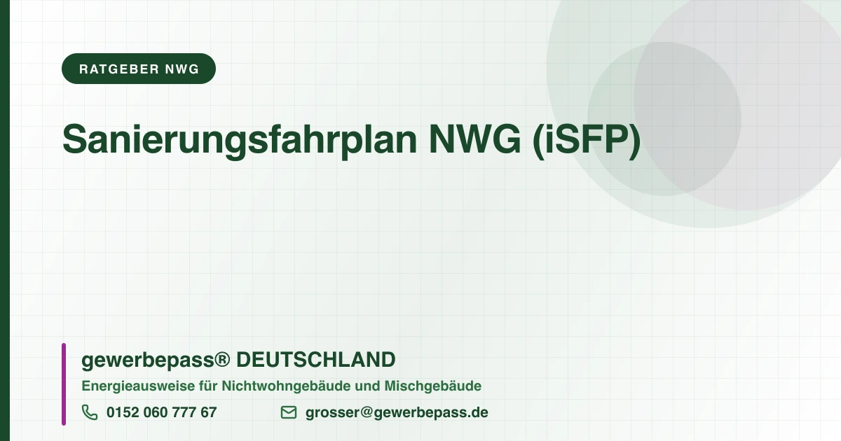 Sanierungsfahrplan, gewerbepass DEUTSCHLAND, Tel. 0152 060 777 67